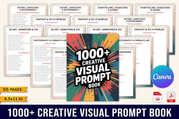 1000 Creative Visual Prompt Planner
