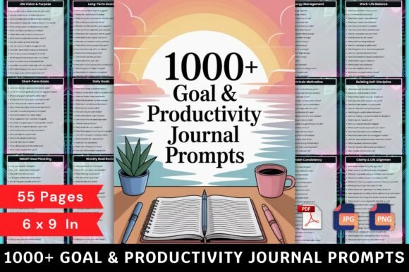 1000 Goal Productivity Prompts