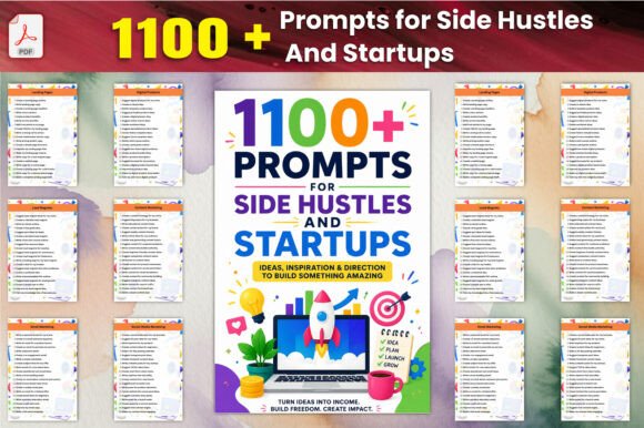 1100 Prompts for Side Hustles and Startups