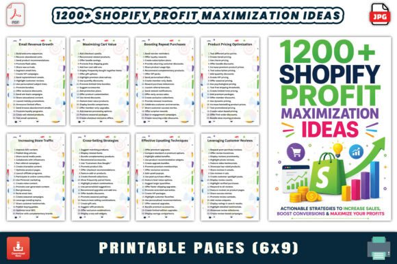 🚀 1200 Shopify Profit Maximization: The Ultimate eCommerce Growth Resource