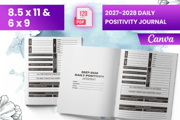 2027-2028 Daily Positivity Journal KDP: A Practical Tool for Everyday Optimism