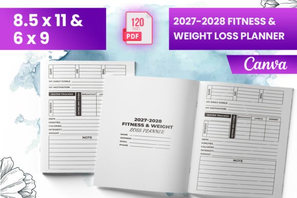 2027-2028 Fitness Weight Loss Planner: A Strategic Tool for Long-Term Results