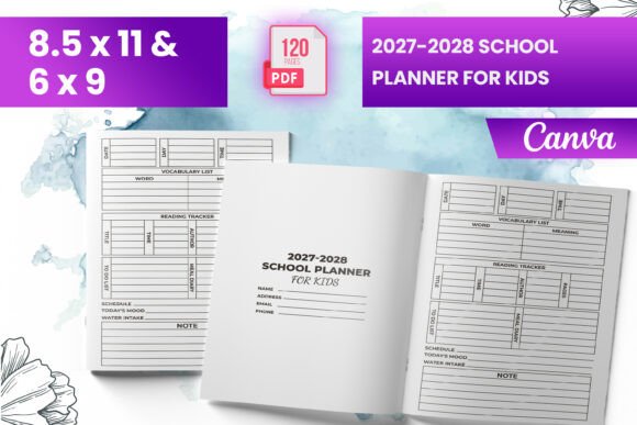 2027-2028 School Planner for Kids KDP: A Practical Tool for Parents, Creators, and Educators