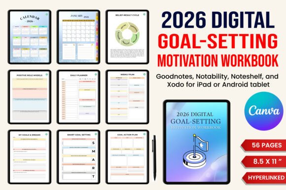 Choosing the Right 2026 Digital Goal-Setting Motivation Workbook: A Practical Guide