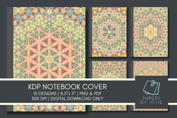 Mandala Effect KDP Notebook Cover: Practical Designs for Your Publishing Workflow