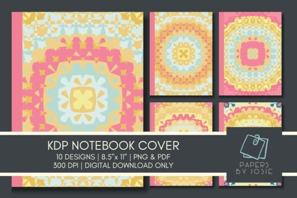 Mandala Style KDP Notebook Cover