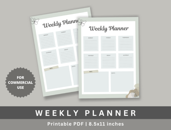 Weekly Planner KDP: Simplifying Time Management